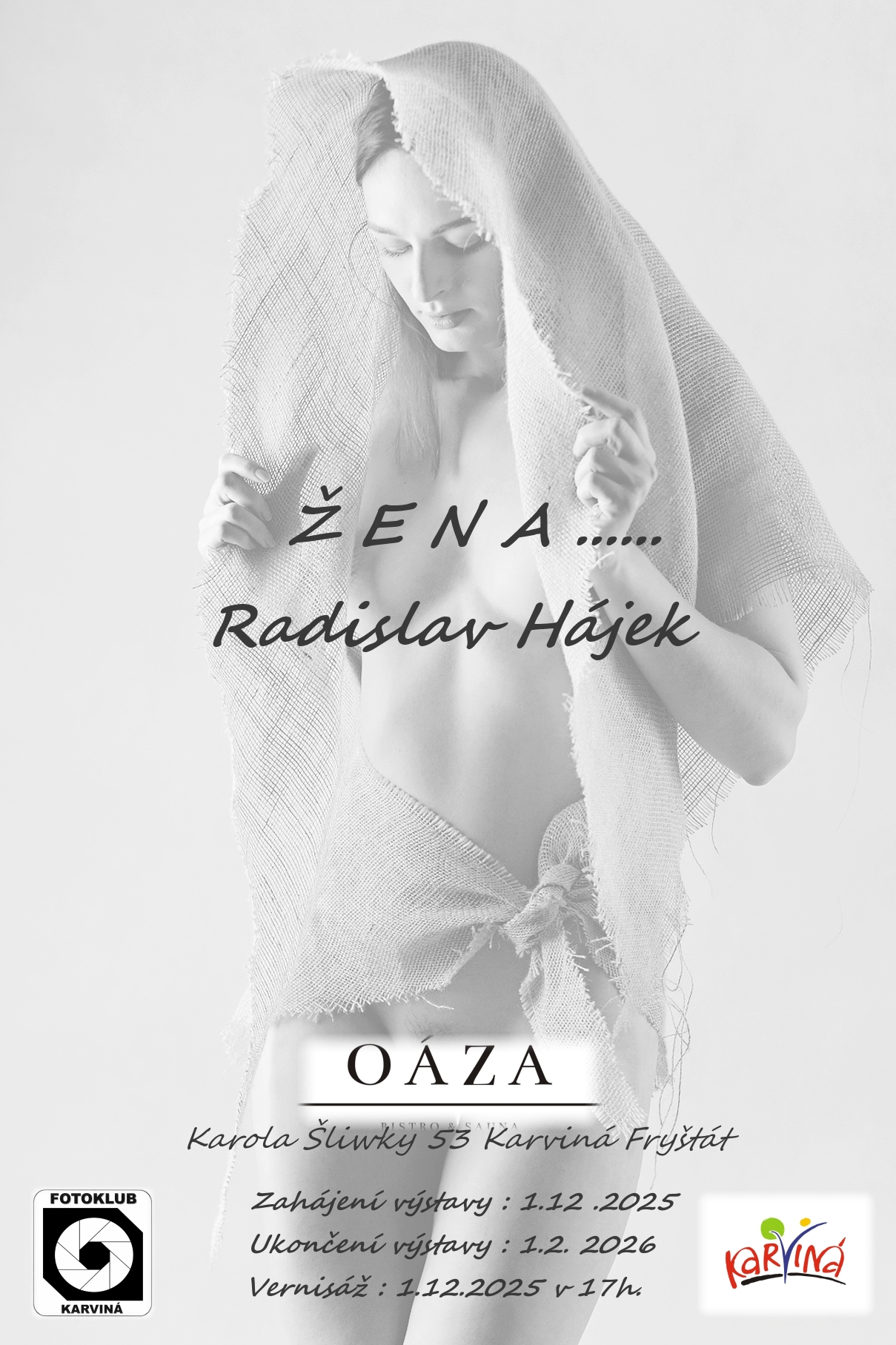 Výstava - Radislav Hájek: ŽENA